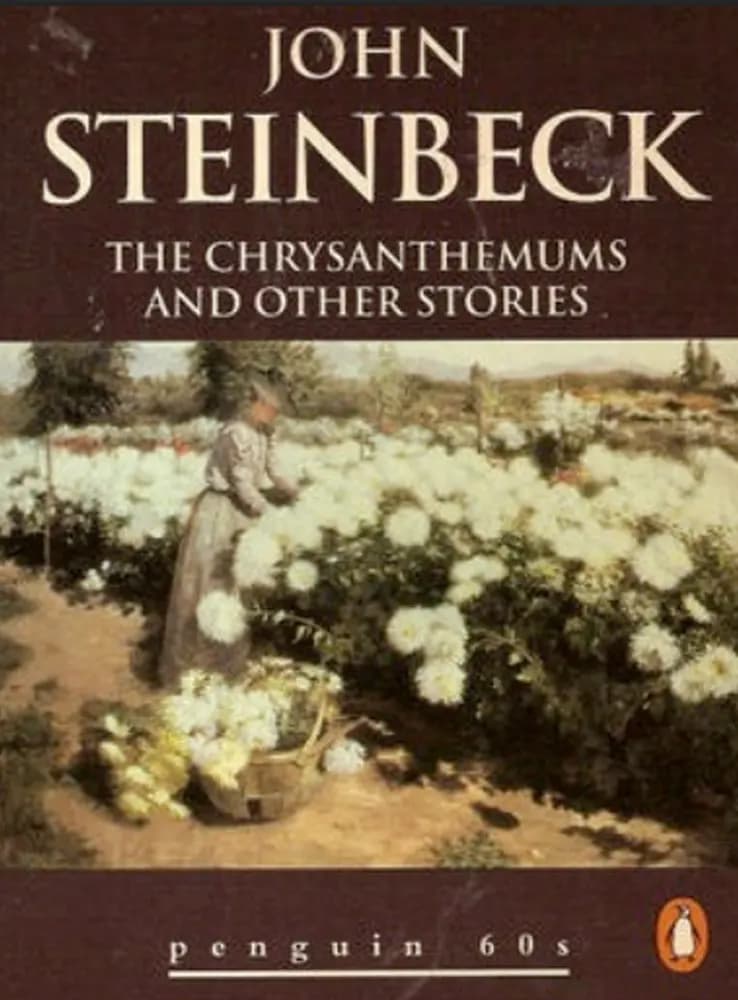 کتاب Chrysanthemums & Other Stories (گل‌های داوودی و دیگر داستان‌ها) نسخه انگلیسی PDF | جان استاین‌بک