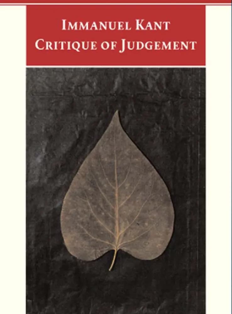 کتاب Critique of Judgement (نقد قوه حکم) نسخه انگلیسی PDF | ایمانوئل کانت