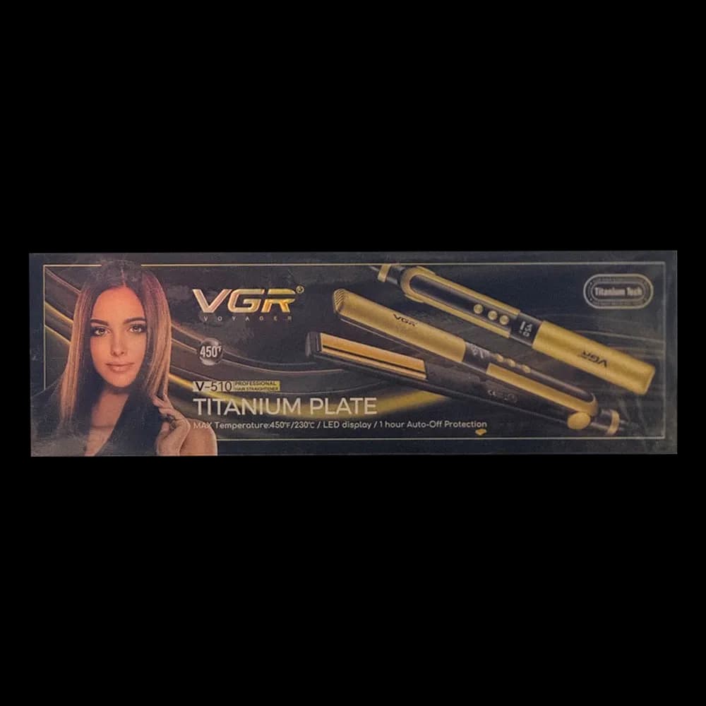 اتو مو وی جی آر VGR مدل V-510 | اتو مو حرفه‌ای با صفحه تیتانیومی — تصویر ۲