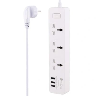 چندراهی برق دارای خروجی USB پرووان مدل PPS615U طول 1.8 متر — تصویر ۴