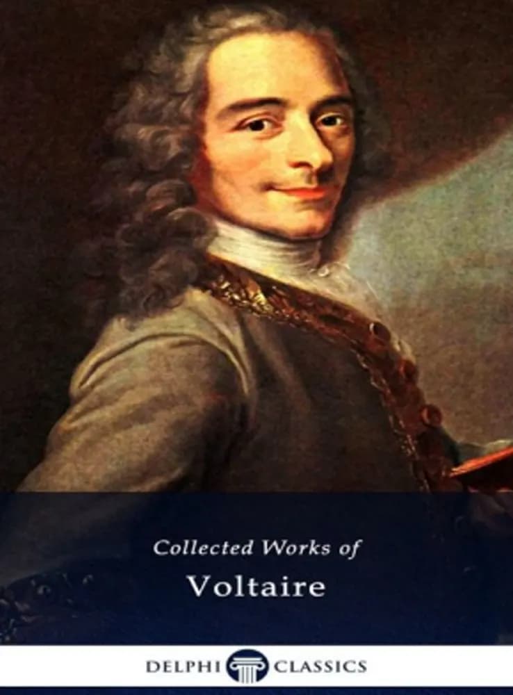 کتاب Delphi Collected Works of Voltaire (مجموعه آثار ولتر) نسخه انگلیسی PDF