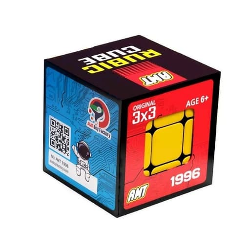 بازی فکری روبیک 3*3 خودرنگ AMT