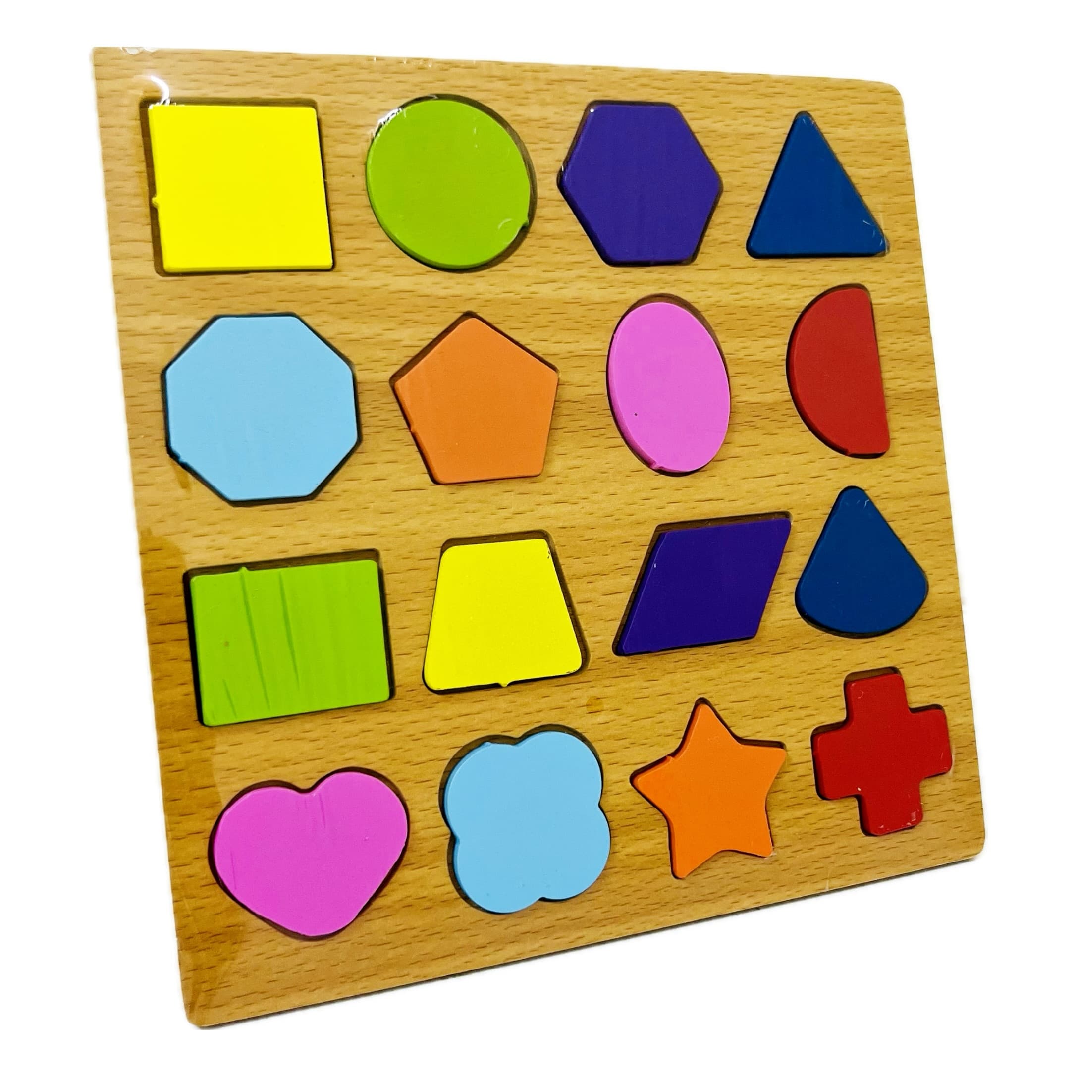 پازل چوبی اشکال هندسی 20*20