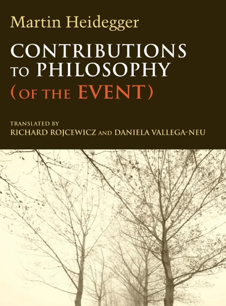 کتاب Contributions to Philosophy Of the Event نسخه انگلیسی PDF | مارتین هایدگر