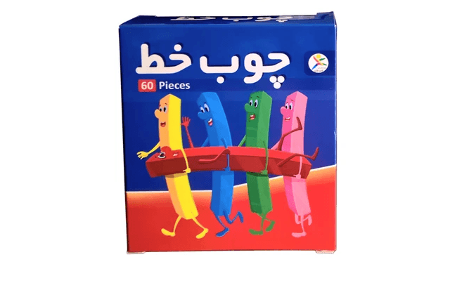 بازی فکری چوب خط 60 تایی آوای باران
