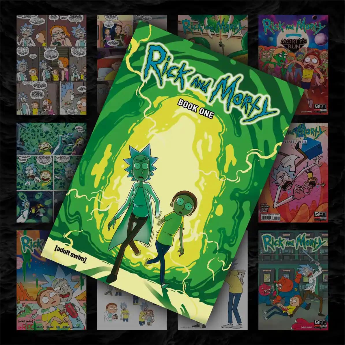 پک پوستر 12 عددی ریک اند مورتی | Rick & Morty