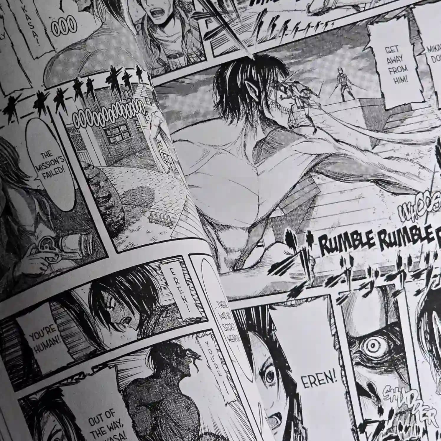 مانگا انیمه اتک آن تایتان | Attack on Titan — تصویر ۲
