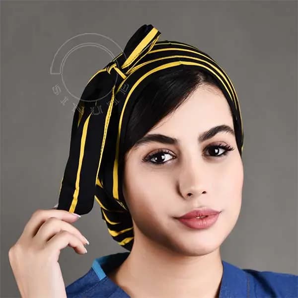 كلاه حجاب طرح‌دار کد 22