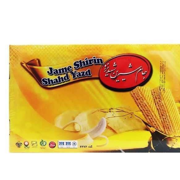 ویفر موز جام شیرین شهد یزد – 850 گرم