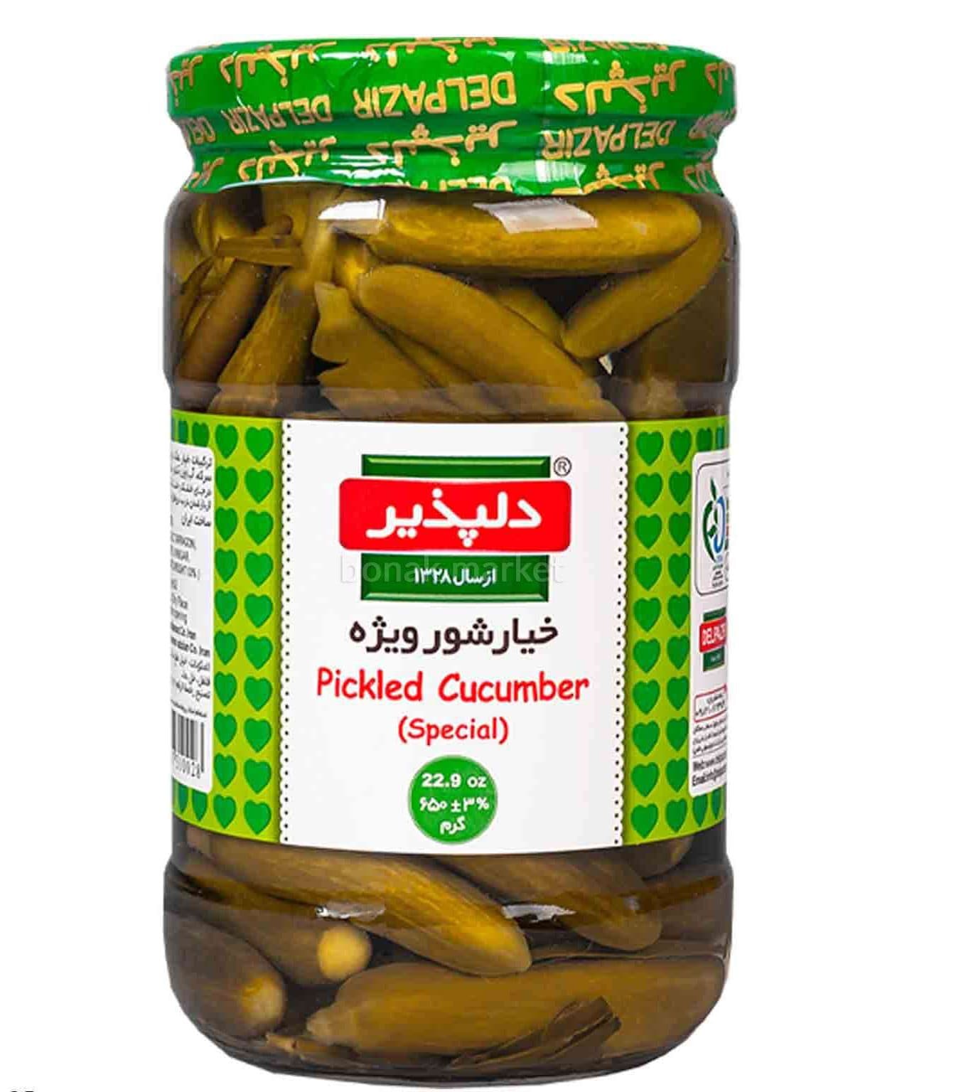 خیارشور ممتاز دلپذیر