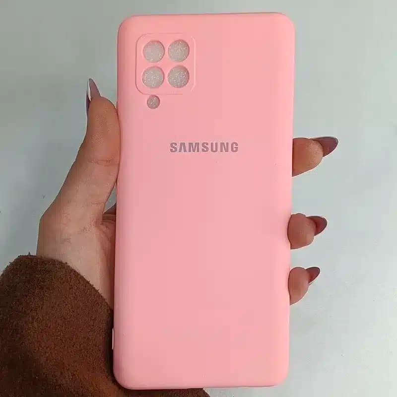 کاور شارک قاب مدل سیلیکونی مناسب برای گوشی موبایل سامسونگ Galaxy A42
