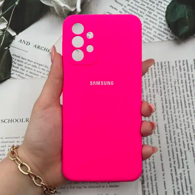 کاور شارک قاب مدل سیلیکونی مناسب برای گوشی موبایل سامسونگ Galaxy A32 5G