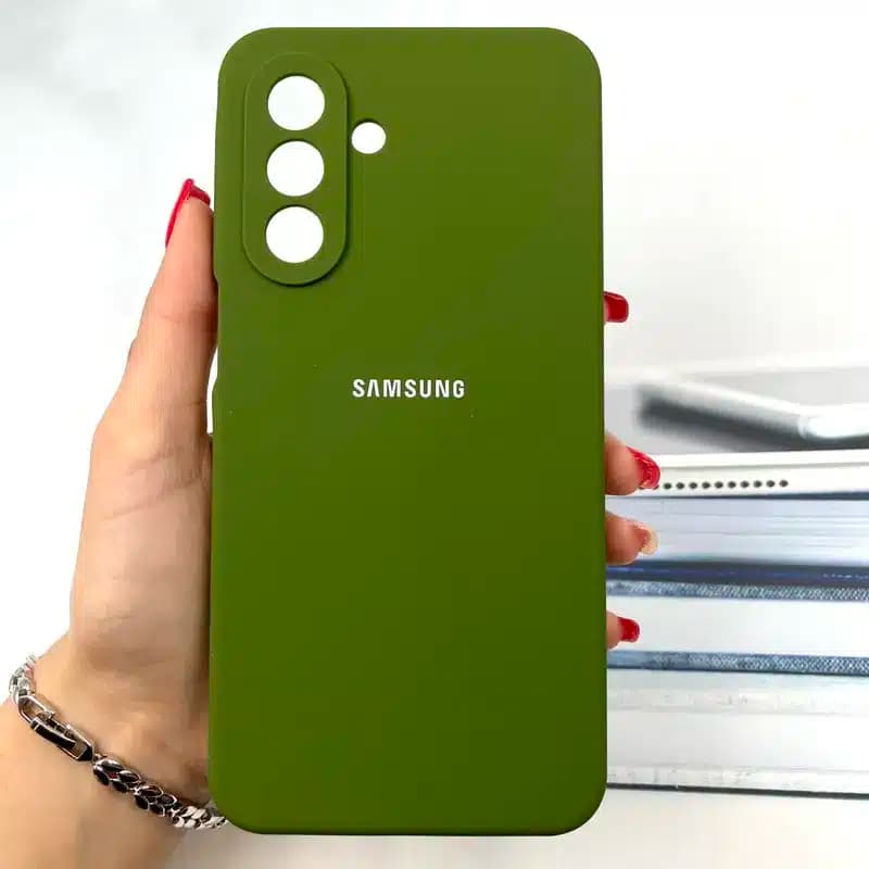 کاور شارک قاب مدل سیلیکونی مناسب برای گوشی موبایل سامسونگ Galaxy A17