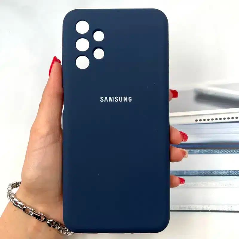 کاور شارک قاب مدل سیلیکونی مناسب برای گوشی موبایل سامسونگ Galaxy A13 4G