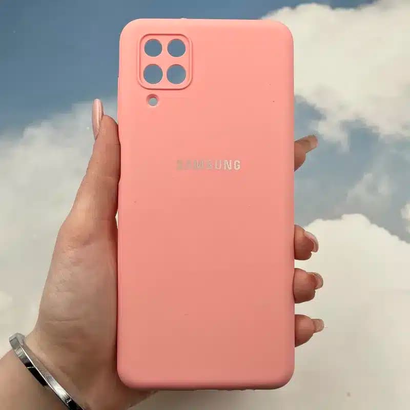 کاور شارک قاب مدل سیلیکونی مناسب برای گوشی موبایل سامسونگ Galaxy A12 / M12