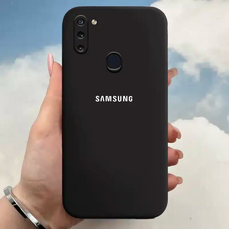کاور شارک قاب مدل سیلیکونی مناسب برای گوشی موبایل سامسونگ Galaxy A11 / M11