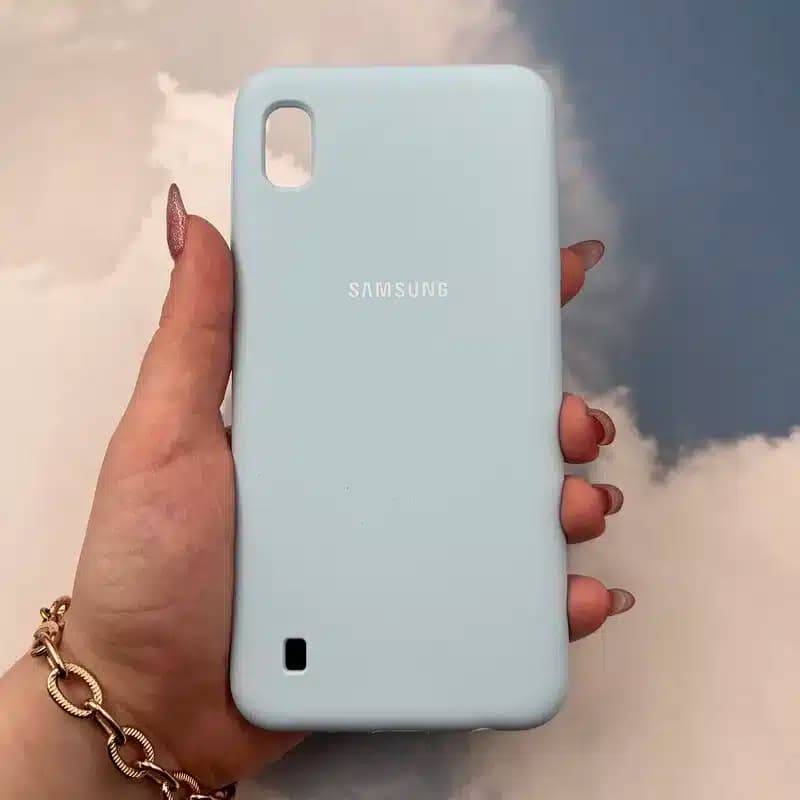کاور شارک قاب مدل سیلیکونی مناسب برای گوشی موبایل سامسونگ Galaxy A10