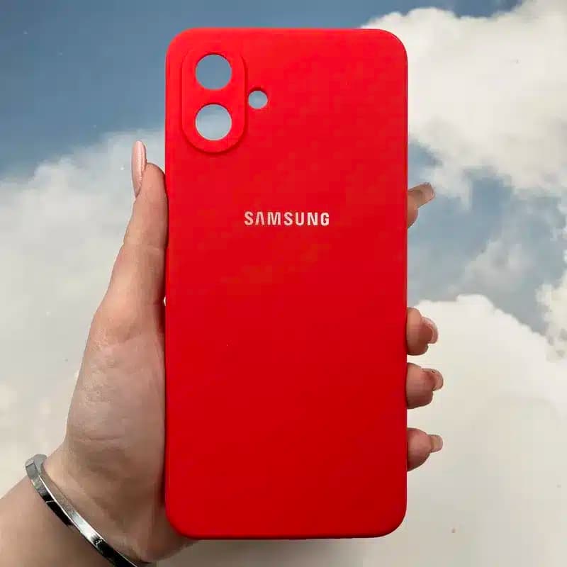 کاور شارک قاب مدل سیلیکونی مناسب برای گوشی موبایل سامسونگ Galaxy A07