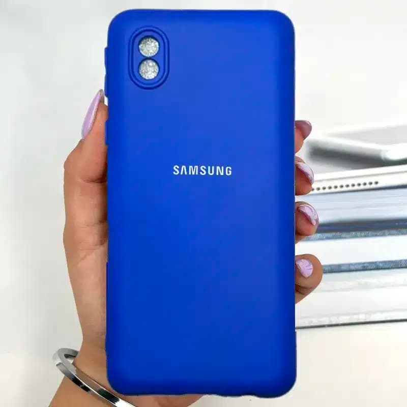 کاور شارک قاب مدل سیلیکونی مناسب برای گوشی موبایل سامسونگ Galaxy A01 Core / A03 Core / M01 Core