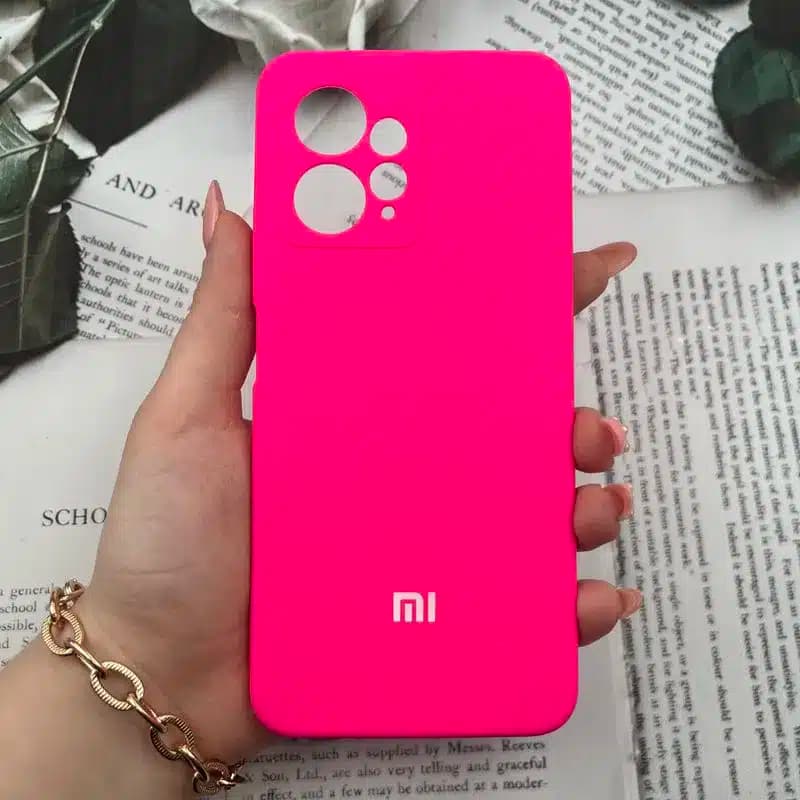 کاور شارک قاب مدل سیلیکونی پاک کنی مناسب برای گوشی موبایل شیائومی Redmi Note 12 4G