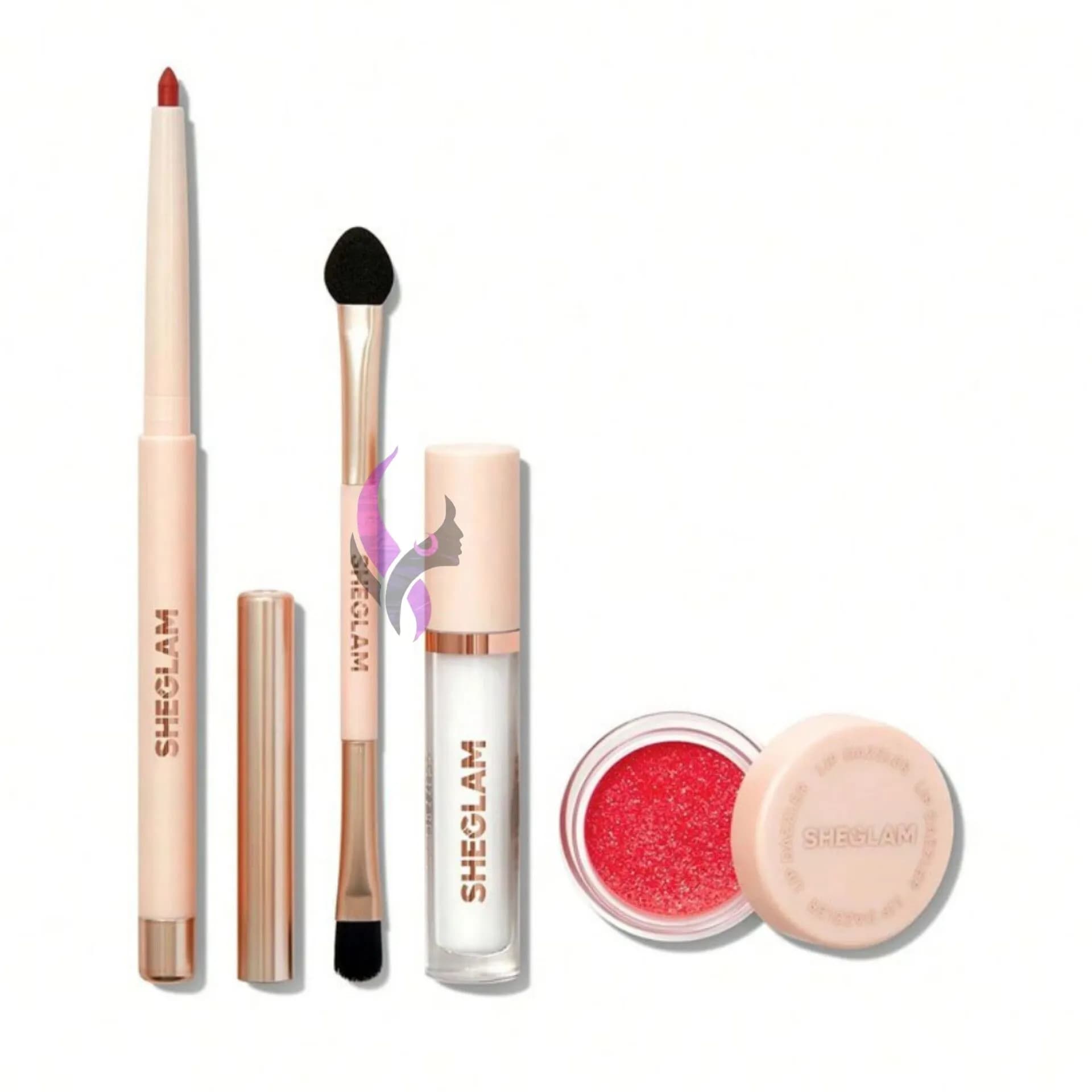 کیت گلایتر لب شیگلم SHEGLAM مدل LIP DAZZLER رنگ Red Carpet — تصویر ۶