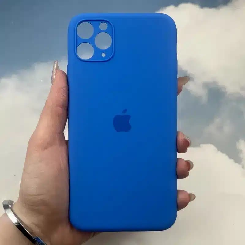 کاور شارک قاب مدل سیلیکونی پاک کنی مناسب برای گوشی موبایل اپل iPhone 11 Pro