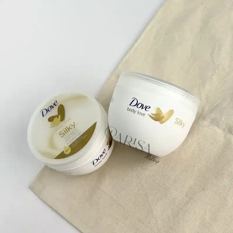 کرم مرطوب کننده بدن داو Dove مدل Silky Pampering Body Cream(300 میل)