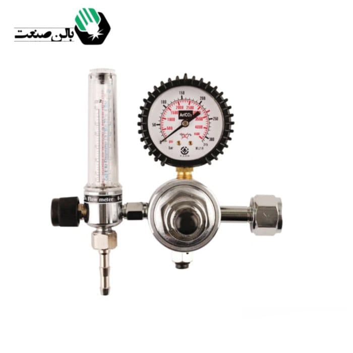 مانومتر آرگون/CO2 تک فلومتر توان جم مدل TJI0202 — تصویر ۲