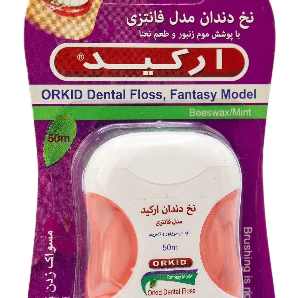 نخ دندان فانتزی ارکید Orchid با طراحی زیبا و کیفیت عالی — تصویر ۳