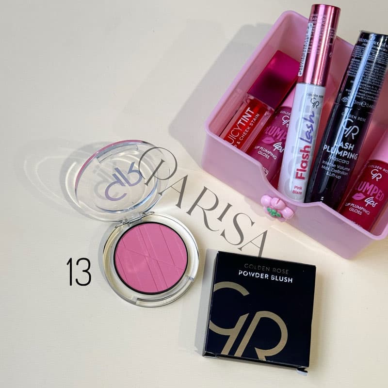 رژگونه گلدن رز مدل Soft & Silky کد 13 رنگ CORAL