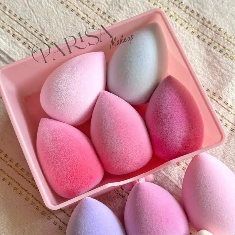 اسفنج آرایشی اشکی GNV Beauty مدل پرزدار — تصویر ۲