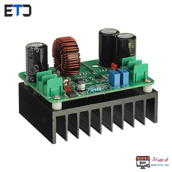 ماژول رگولاتور DC به DC افزاینده 600 وات با قابلیت تنظیم جریان خروجی — تصویر ۴