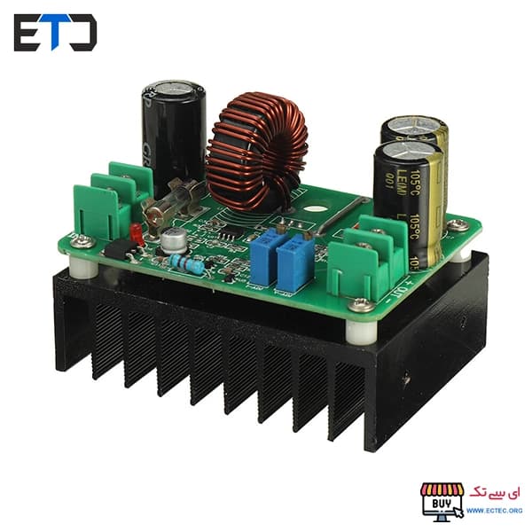 ماژول رگولاتور DC به DC افزاینده 600 وات با قابلیت تنظیم جریان خروجی — تصویر ۲