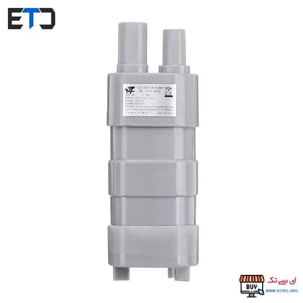 پمپ آب 12 ولت JT-500 دارای فلو 10 لیتر بر دقیقه — تصویر ۴