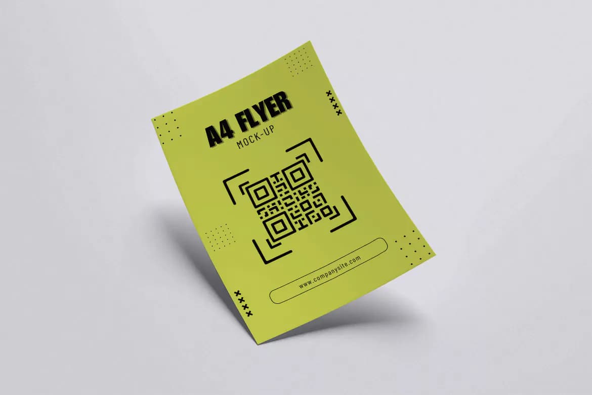 موکاپ تراکت A4 — تصویر ۲