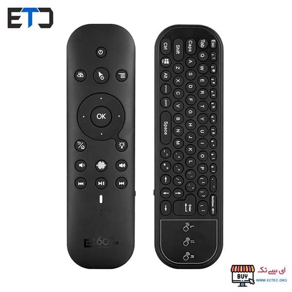 ریموت کنترل ایرموس با کیبورد G60S Pro با ژیروسکوپ — تصویر ۴