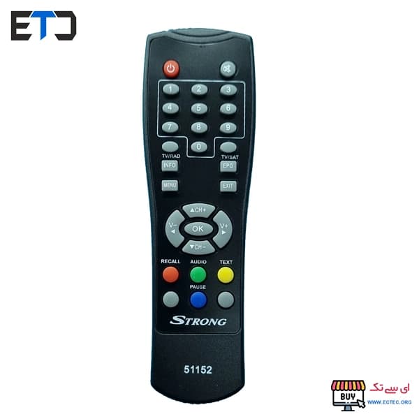 کنترل رسیور عراقی کوتاه مشکی استرانگ مدل 51152