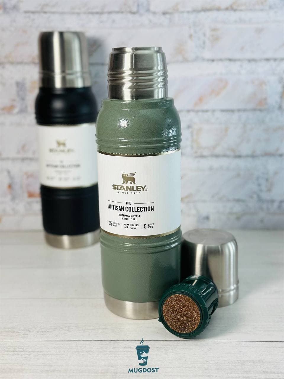 فلاسک ارتیسان استنلی Artisan Thermal Bottle 1.L — تصویر ۵