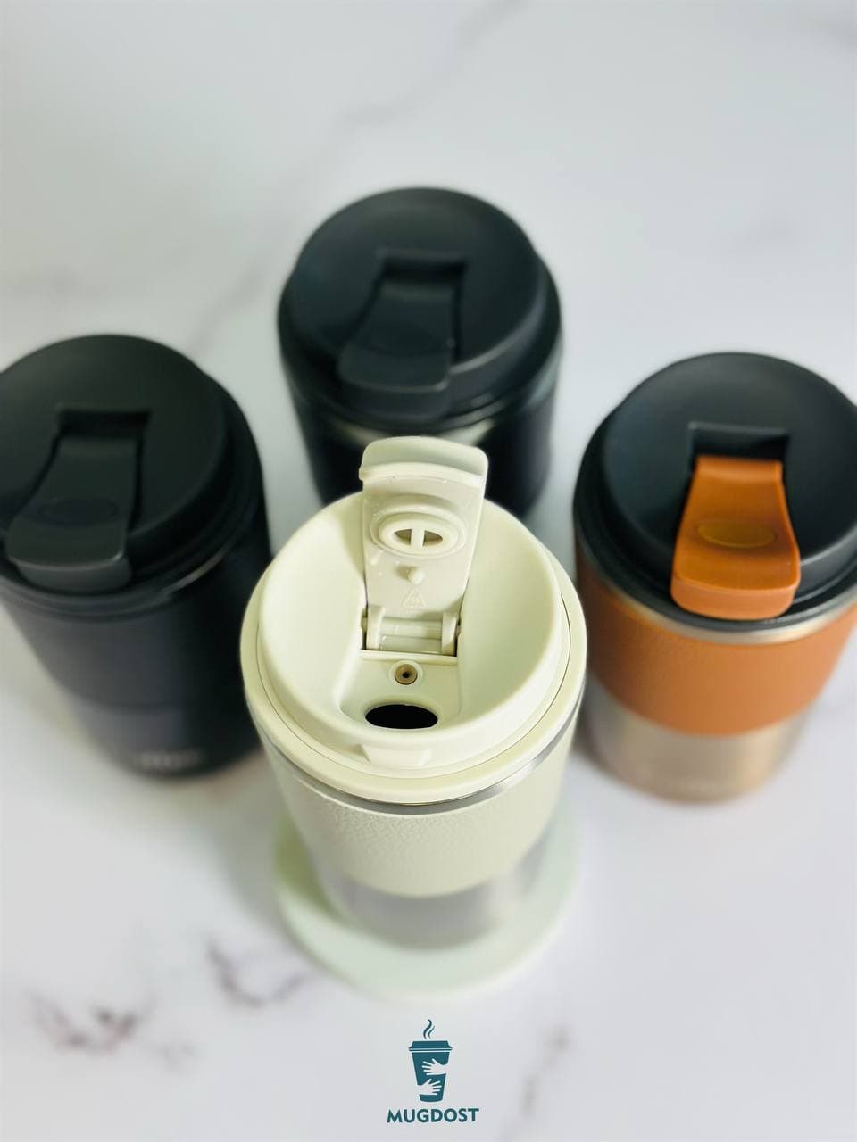 تراول ماگ چرم کافی — تصویر ۳