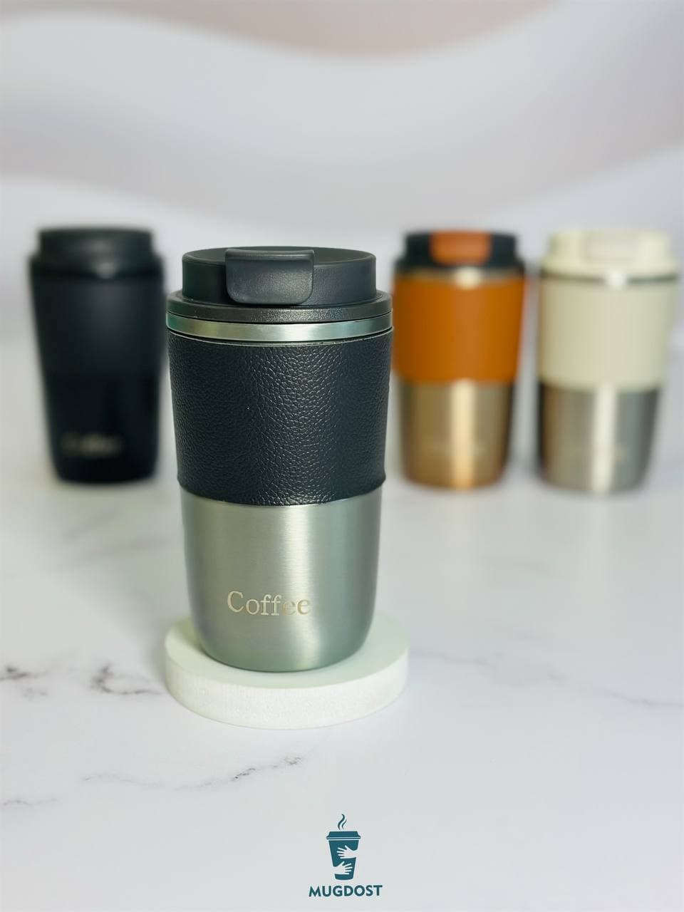تراول ماگ چرم کافی — تصویر ۷