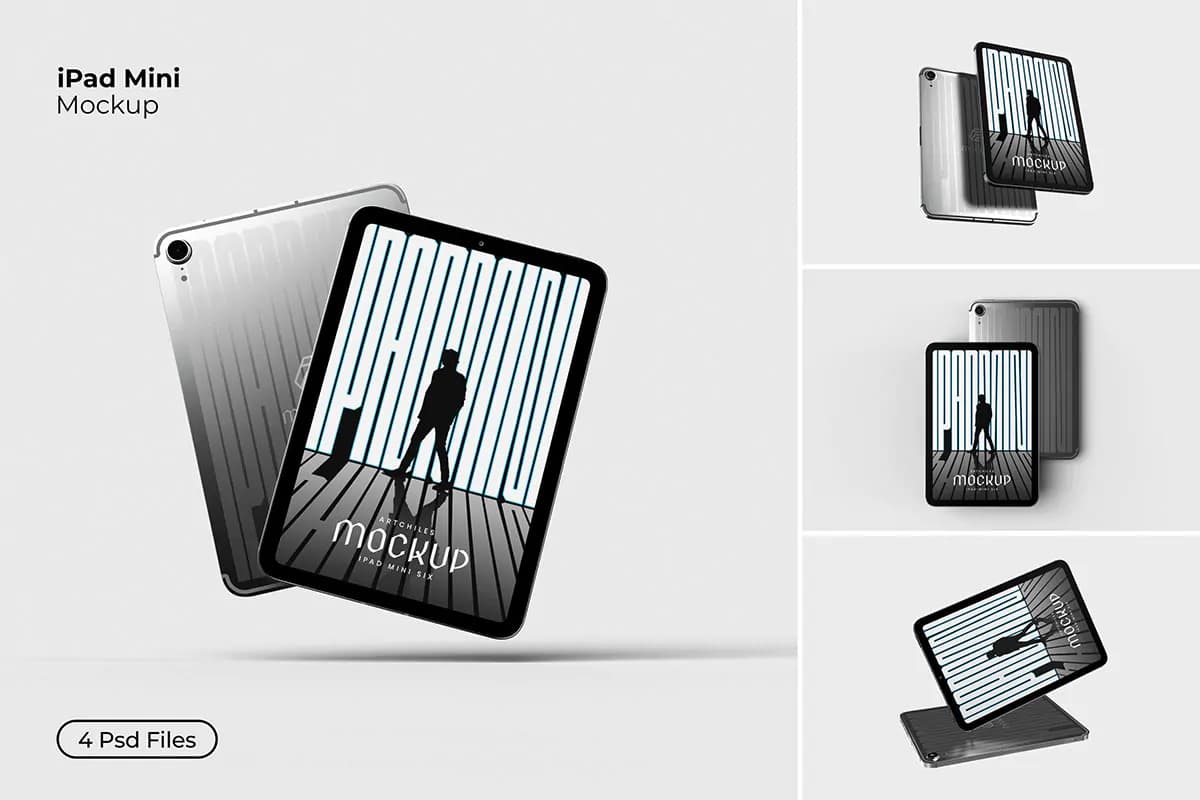 موکاپ آیپد مینی – iPad Mini