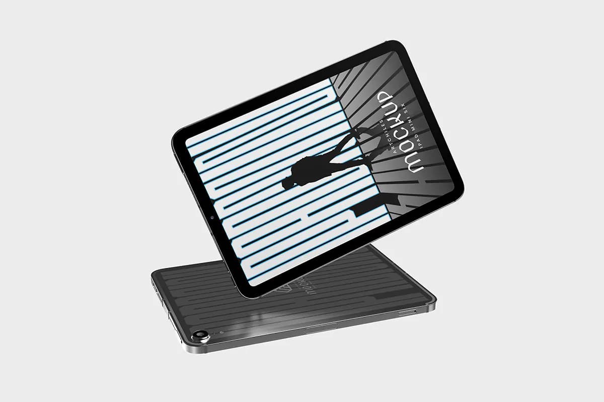 موکاپ آیپد مینی – iPad Mini — تصویر ۲