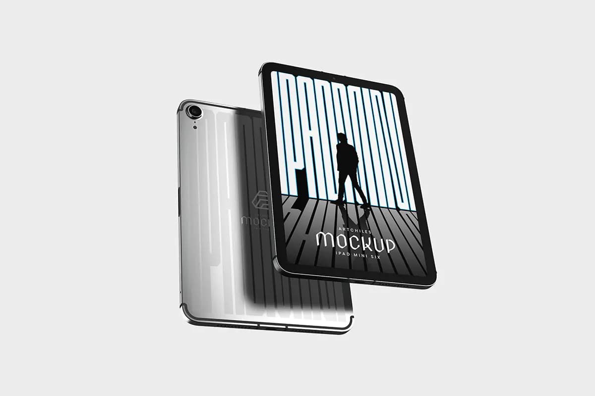 موکاپ آیپد مینی – iPad Mini — تصویر ۴