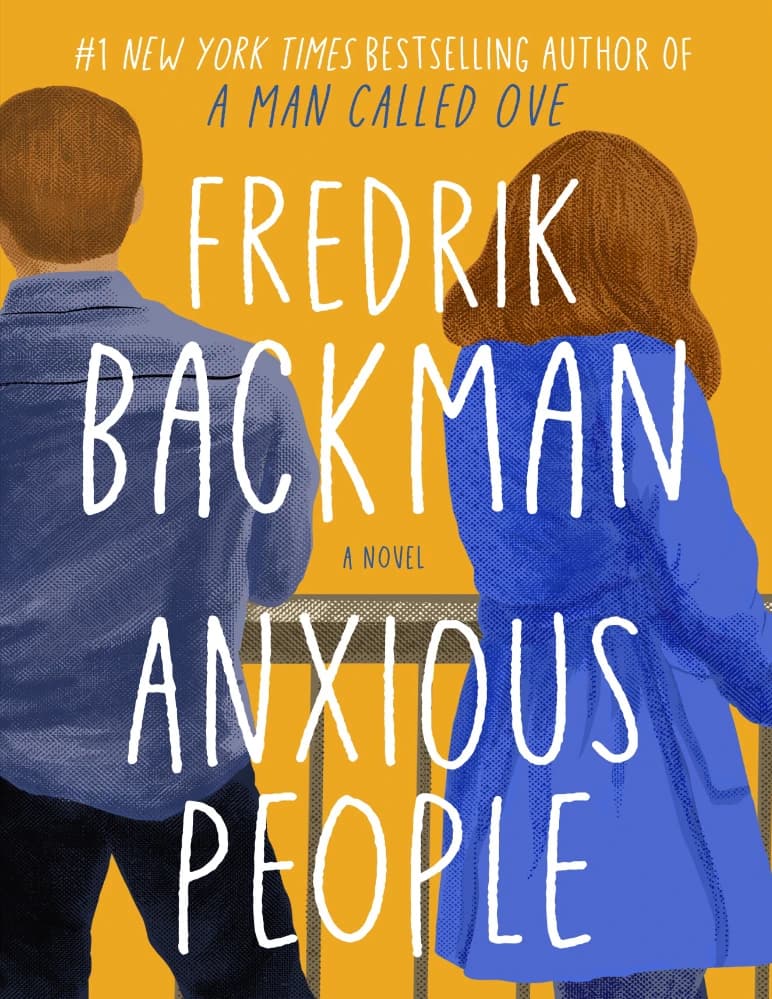کتاب Anxious People (آدم‌های مضطرب) نسخه انگلیسی PDF | فردریک بکمن
