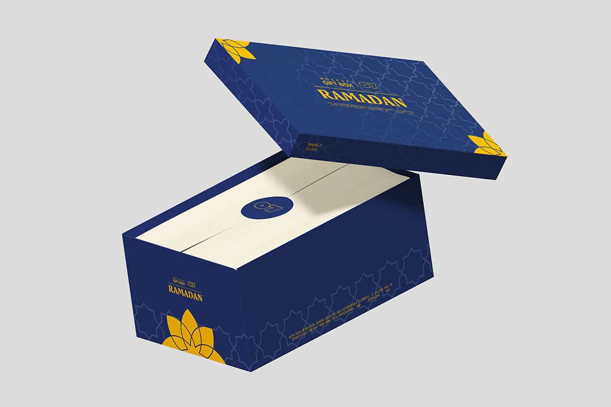 موکاپ گیفت باکس — تصویر ۳