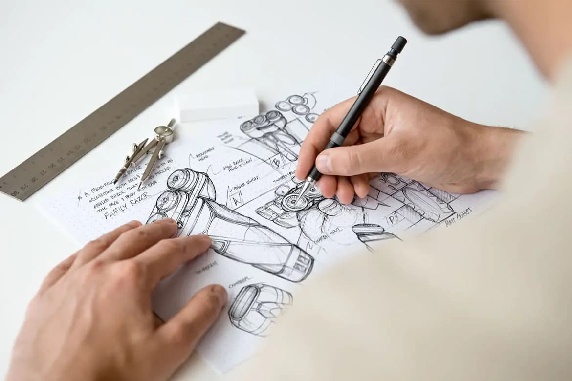 موکاپ دفتر طراحی