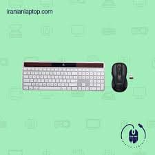 پک موس و کیبورد اورجینال سولار وایرلس لاجیتک مدل k750 موس m510