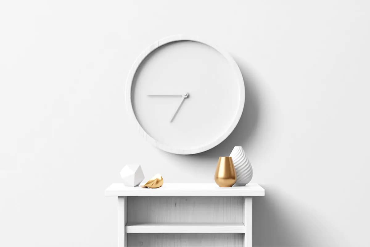 موکاپ ساعت دیواری — تصویر ۲