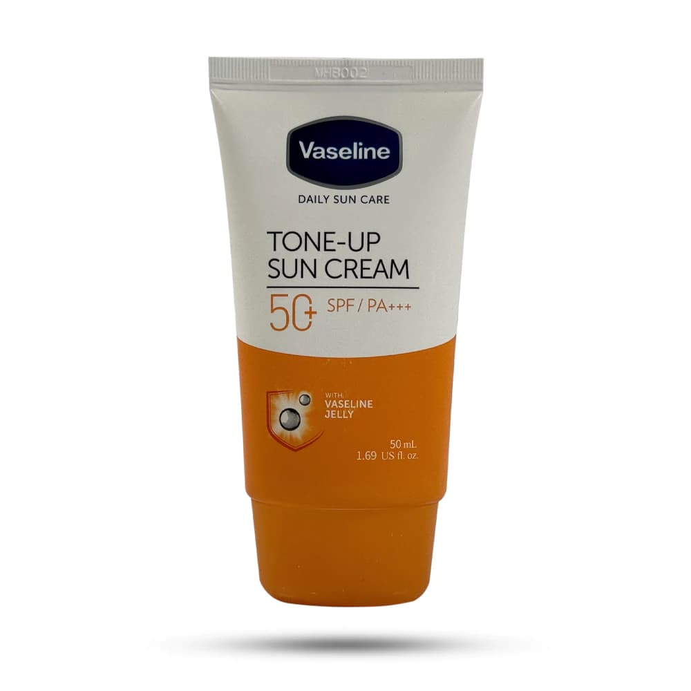 ضد آفتاب بی رنگ وازلین SPF+50 مدل Tone Up حجم 50 میل