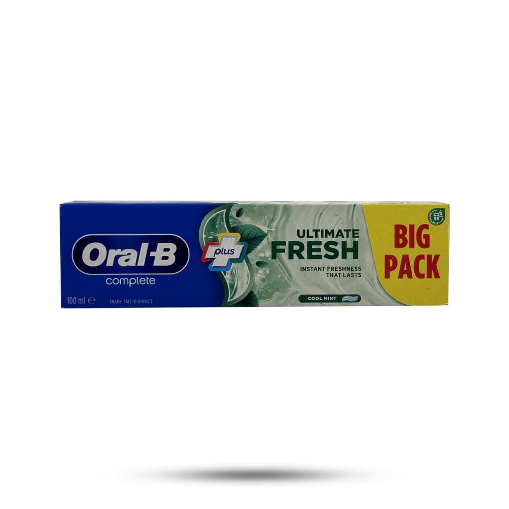 خمیردندان اورال بی سری complete مدل ultimate fresh حجم 75 میل